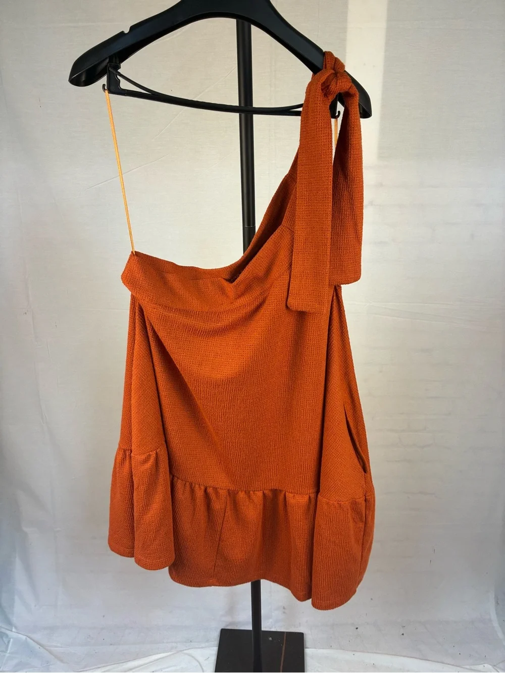 Free People Beach Avery One-Shoulder Dress S - Picture 8 of 12